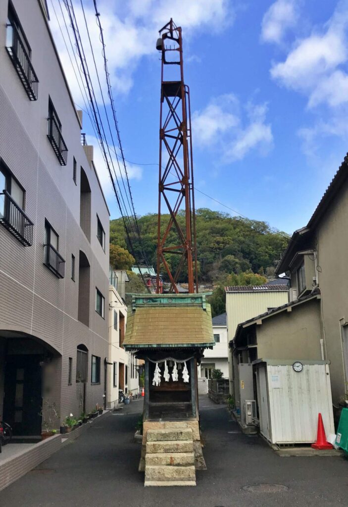 海田町稲荷町　火の見櫓