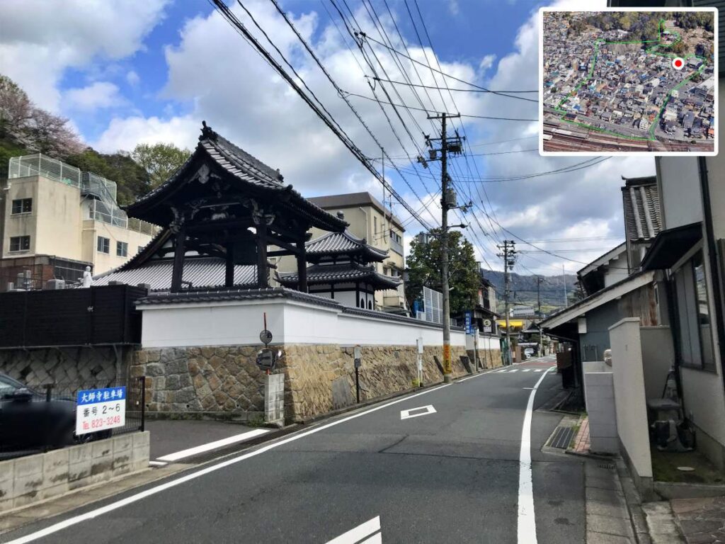 海田町稲荷町　広島県道151号府中海田線（西国街道）至 瀬野方面