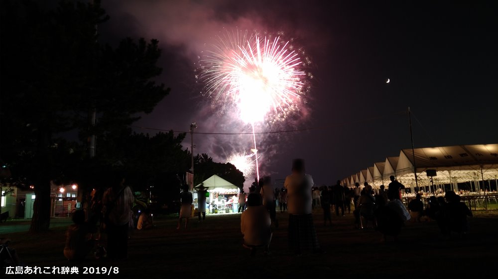 海田駐屯地 夏祭り 花火