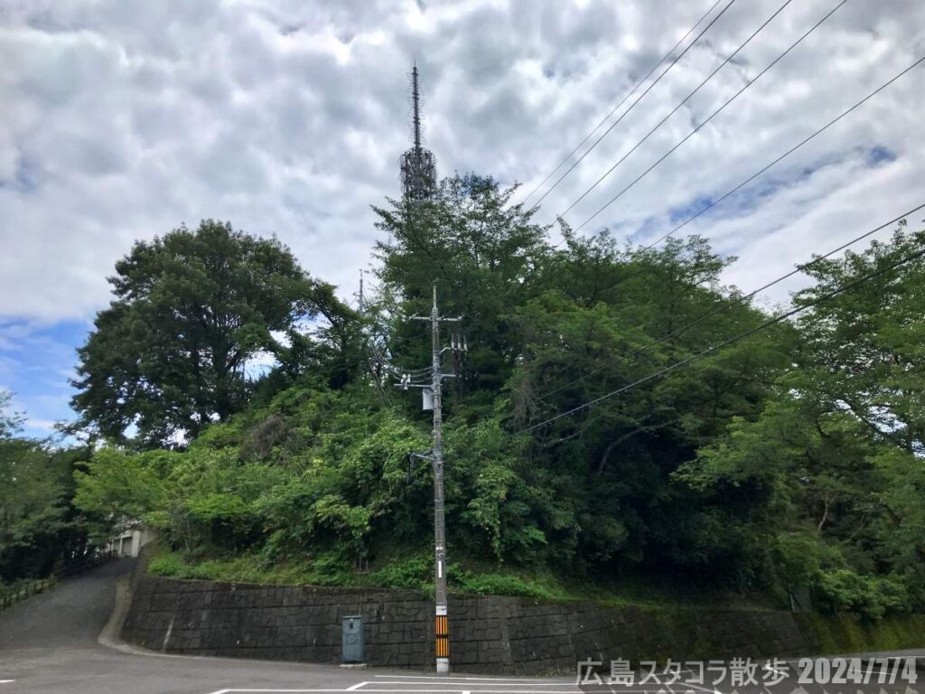 仁保城跡　広島市南区黄金山町